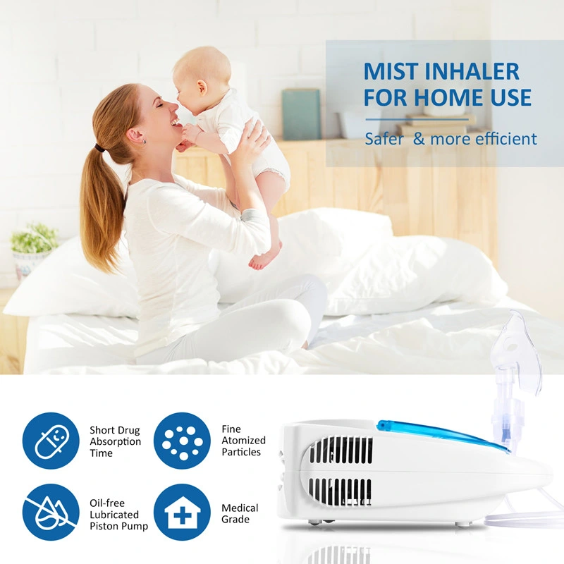 Hospital Medical Nebulizers Machine Electric Portable Homeuse Compressor Nebulizer