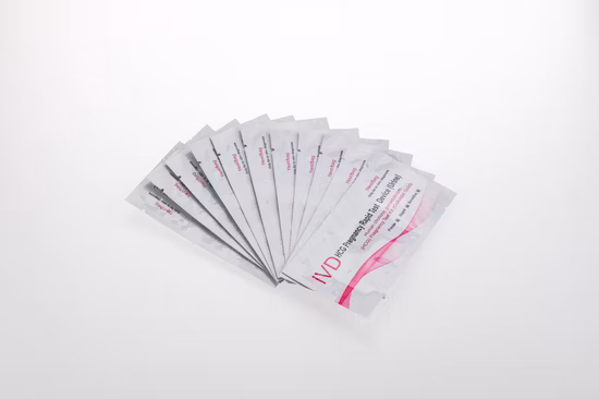 Serviço OEM disponível Kit de teste rápido de gravidez Singclean One Step HCG (tira, cassete, midstream)