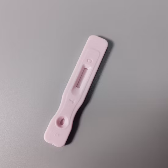 Tira de teste de ovulação preditor de cassete de plástico e kit de teste de gravidez Cassete de plástico para HCG
