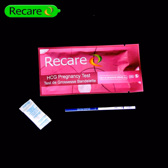 Teste de gravidez perfeito Mamma Teste HCG em uma etapa